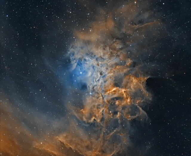 Flaming Star Nebula