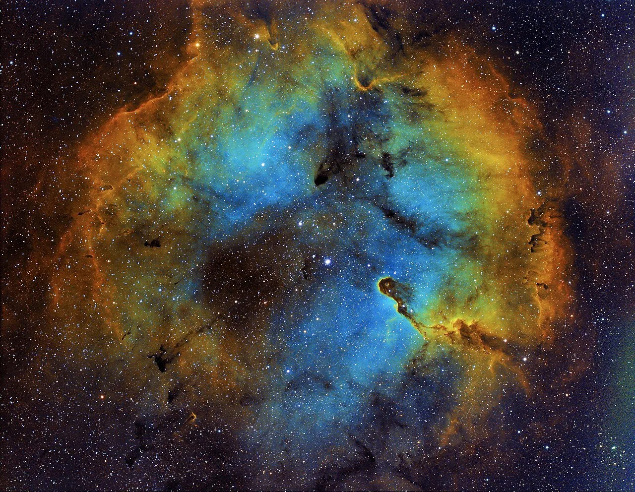 Elephant’s Trunk region — Detail of the Elephant’s Trunk within IC 1396.